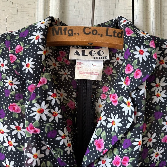 -VINTAGE FLORAL DRESS- - Picture 4 of 9